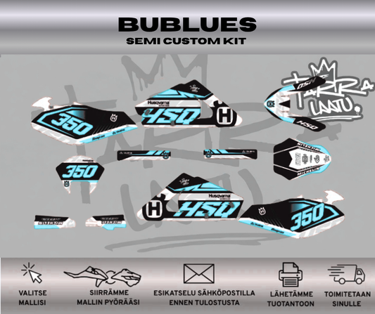 BUBLUES Husqvarna CR 2005 / CH Racing Tarrasarja