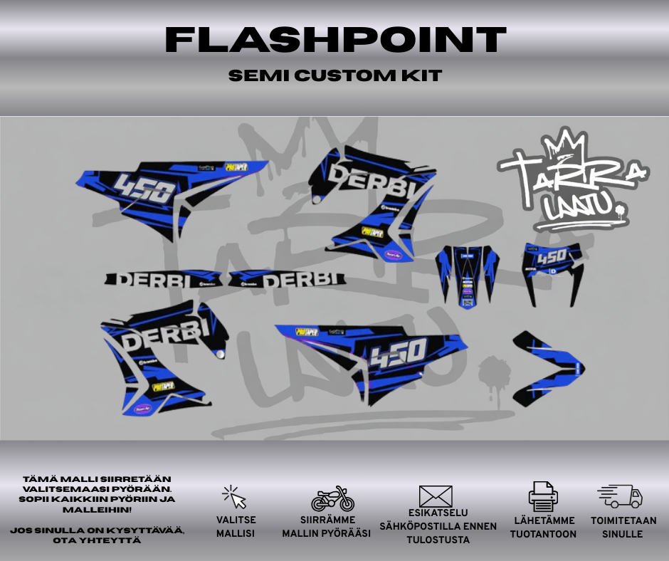 FLASHPOINT Derbi TNT 50 Tarrasarja