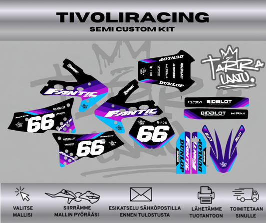 TIVOLIRACING Fantic 50 / 125 2008-2016 Tarrasarja