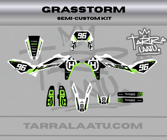 GRASSTORM Husqvarna WR 125 2008-2013 Tarrasarja