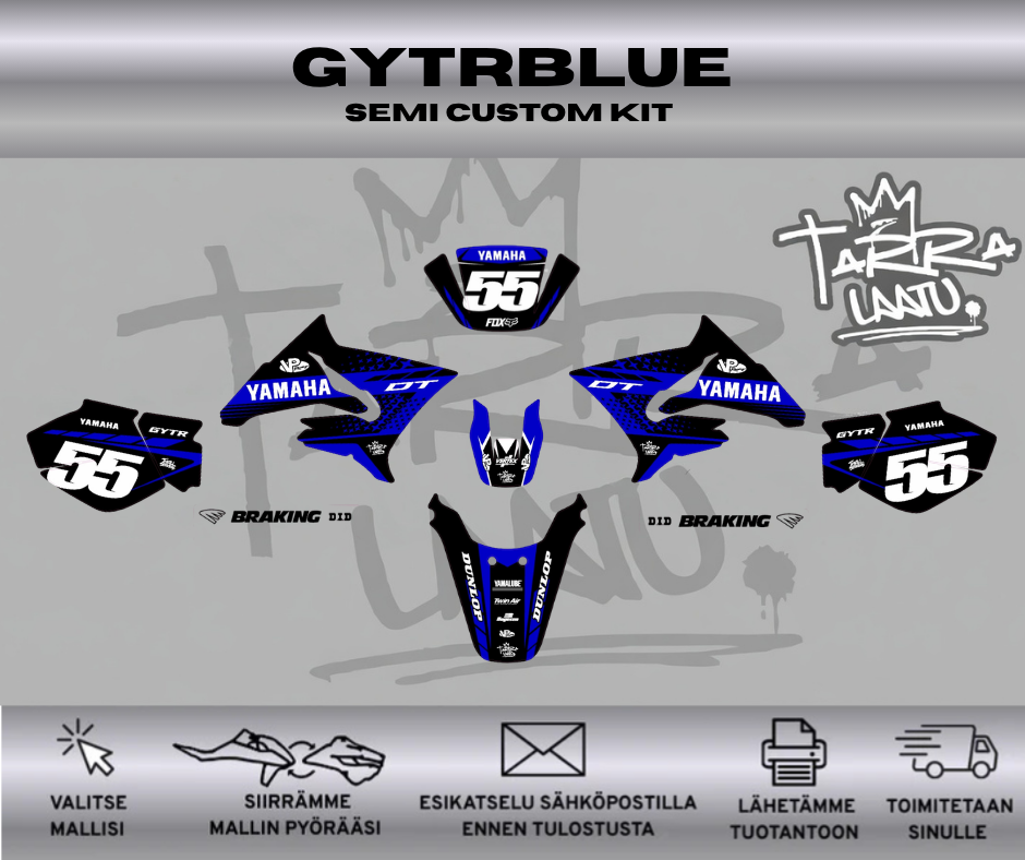 GYTRBLUE Yamaha DT 50 Tarrasarja