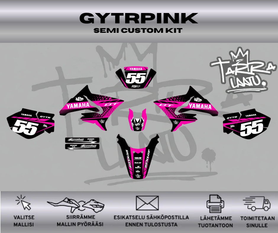 GYTRPINK Yamaha DT 50 Tarrasarja