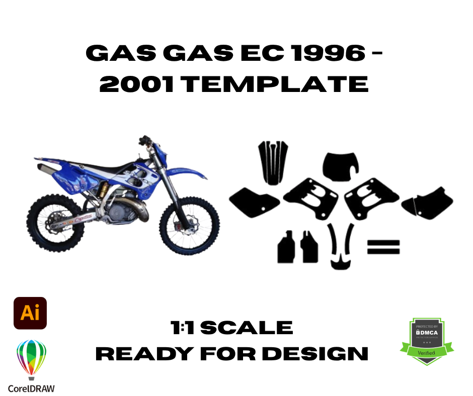 Gas Gas EC 1996 - 2001 Template