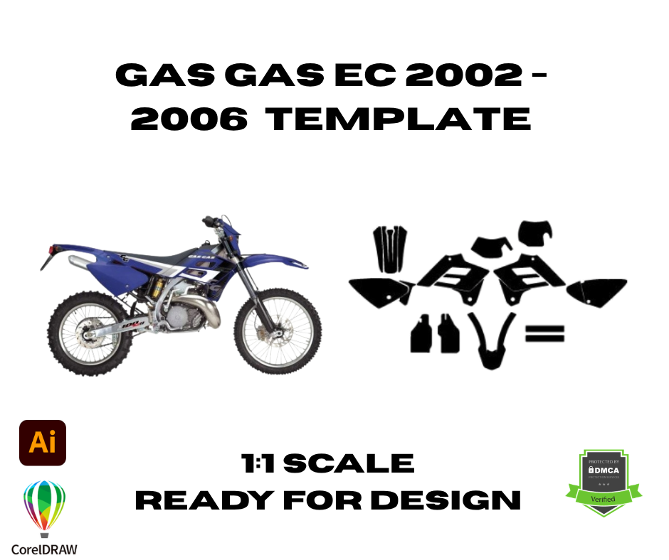 Gas Gas EC 2002 - 2006 Template