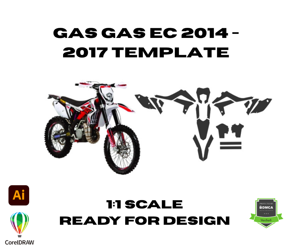 Gas Gas EC 2014 - 2017 Template