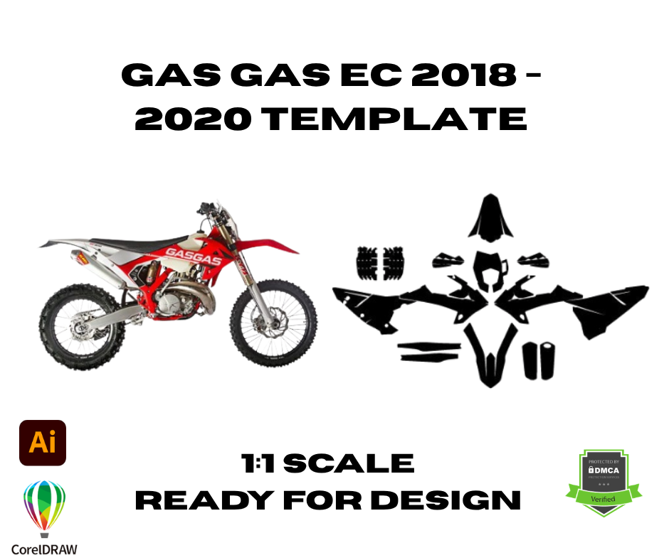 Gas Gas EC 2018 - 2020 Template