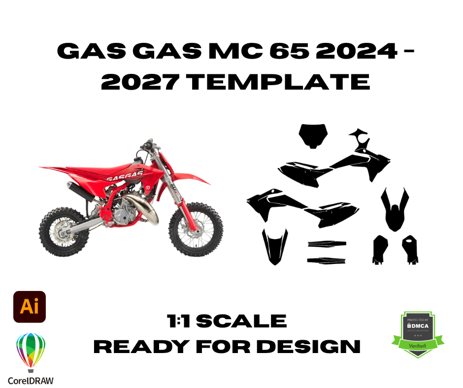Gas Gas MC 65 2024 - 2027 Template