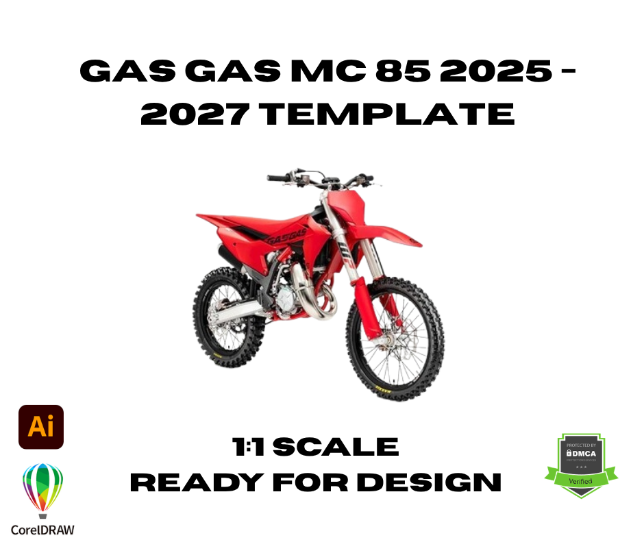 Gas Gas MC 85 2025 - 2027 Template