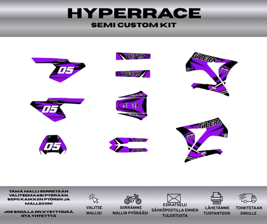 HYPERRACE Gilera RCR SMT Ennen 2011 Tarrasarja