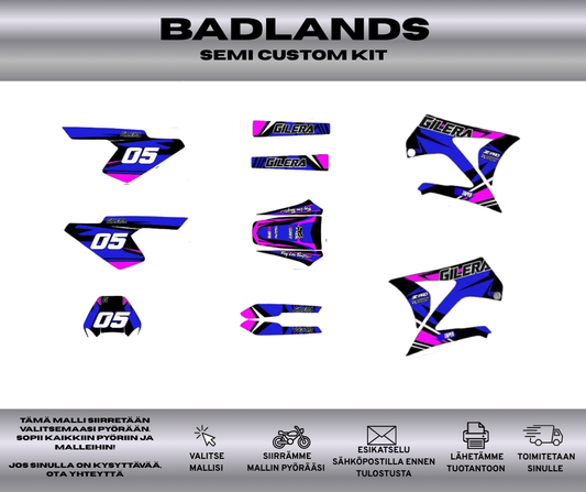 BADLANDS Gilera RCR SMT Ennen 2011 Tarrasarja