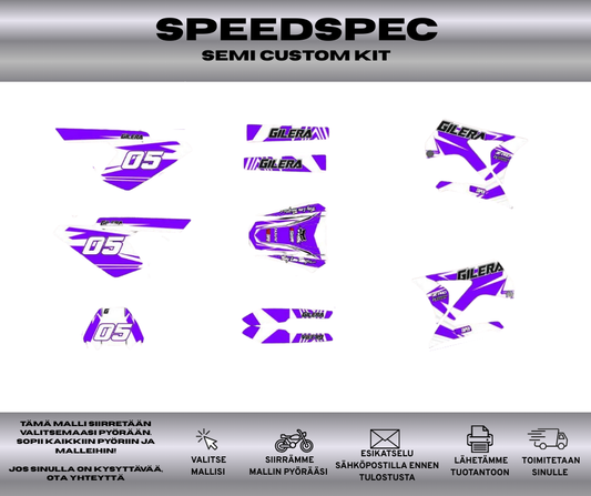 SPEEDSPEC Gilera RCR SMT Ennen 2011 Tarrasarja