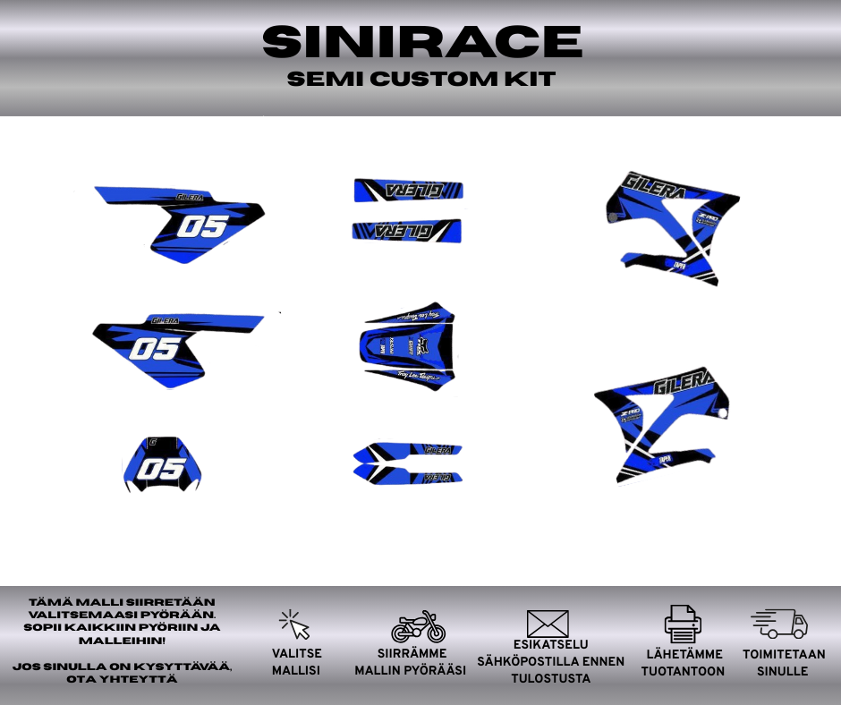 SINIRACE Gilera RCR SMT Ennen 2011 Tarrasarja