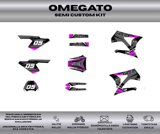 OMEGATO Gilera RCR SMT Ennen 2011 Tarrasarja