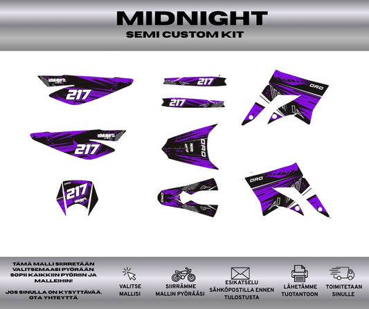 MIDNIGHT Gilera SMT 2011-2017 Tarrasarja