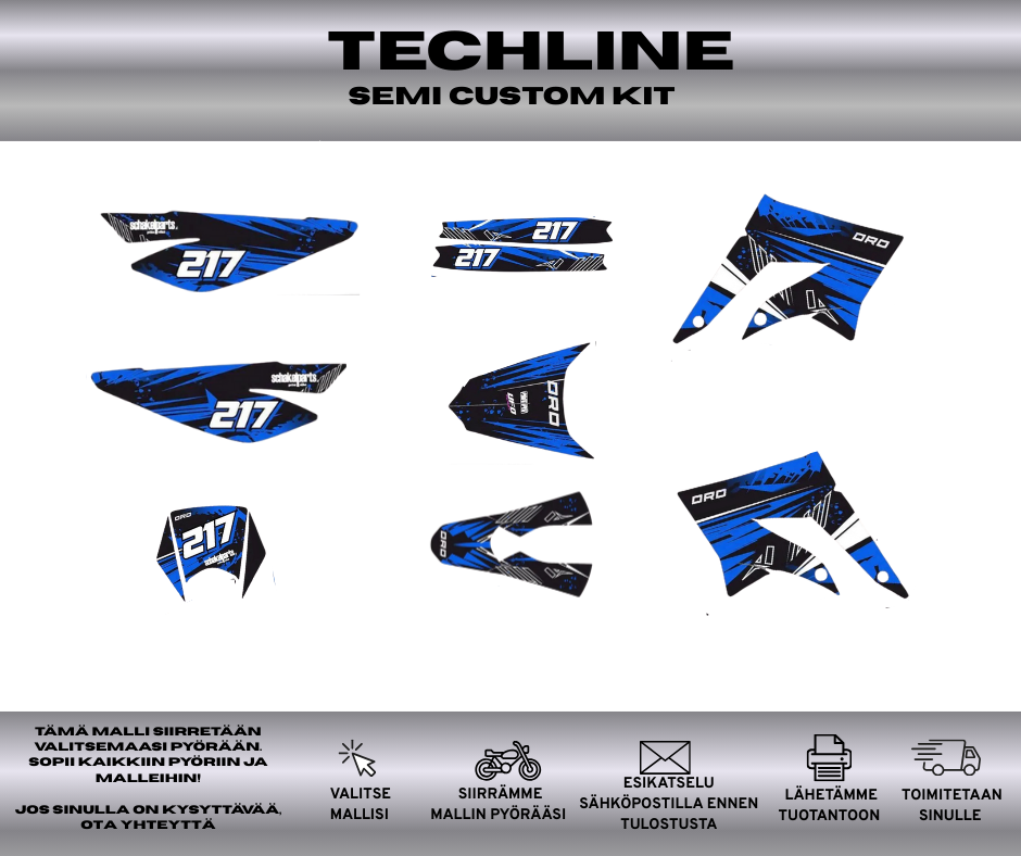 TECHLINE Gilera SMT 2011-2017 Tarrasarja