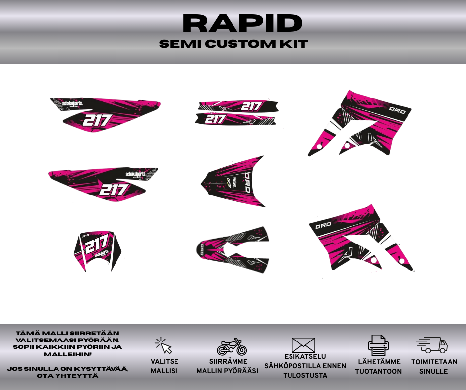 RAPID Gilera SMT 2011-2017 Tarrasarja