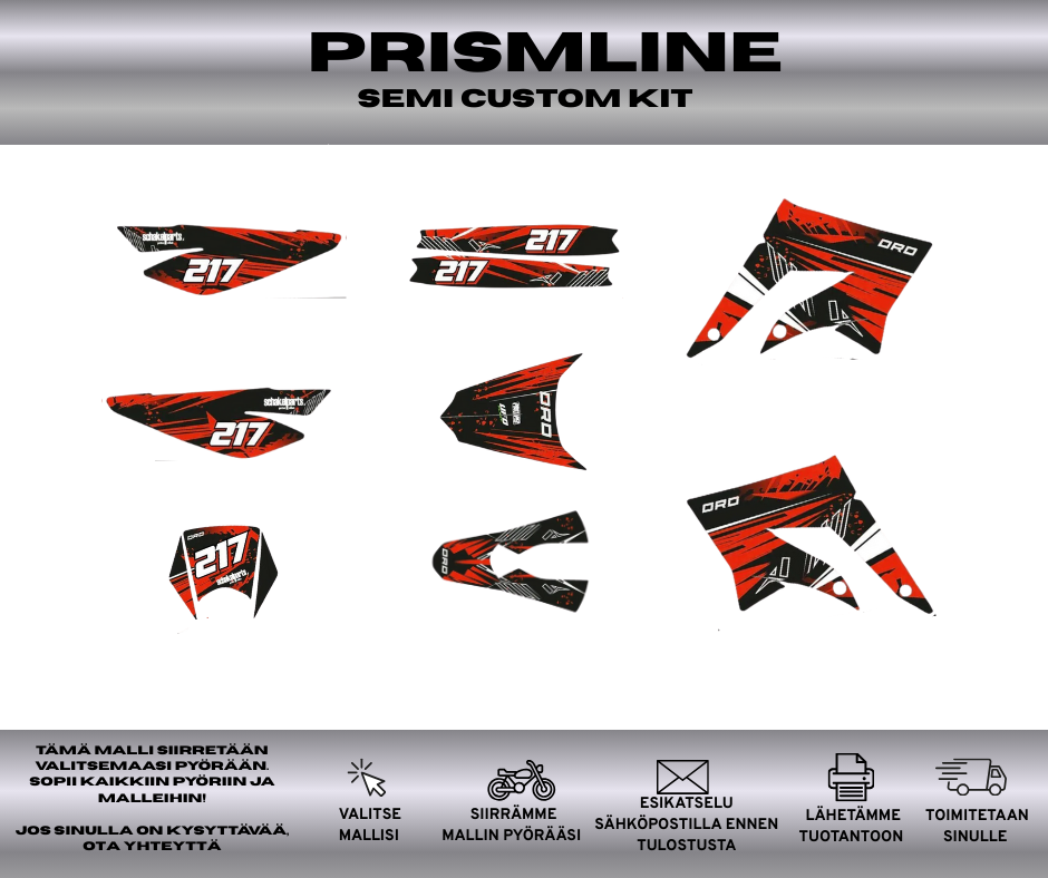 PRISMLINE Gilera SMT 2011-2017 Tarrasarja