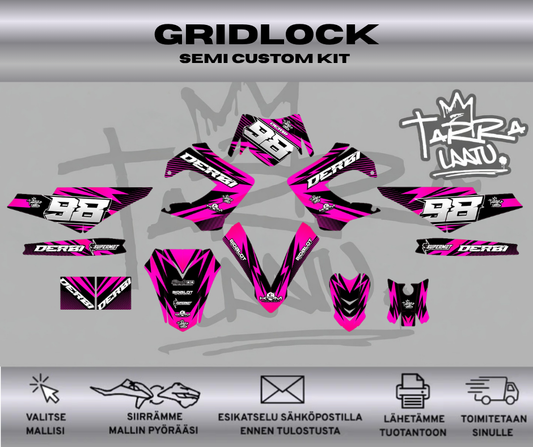 GRIDLOCK Derbi TUN’R / Toxik 50 Tarrasarja
