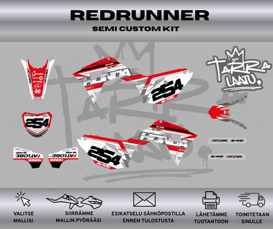 REDRUNNER HONDA CRF 450R 2017 - 2020 & CRF 250R 2019 - 2021 Tarrasarja