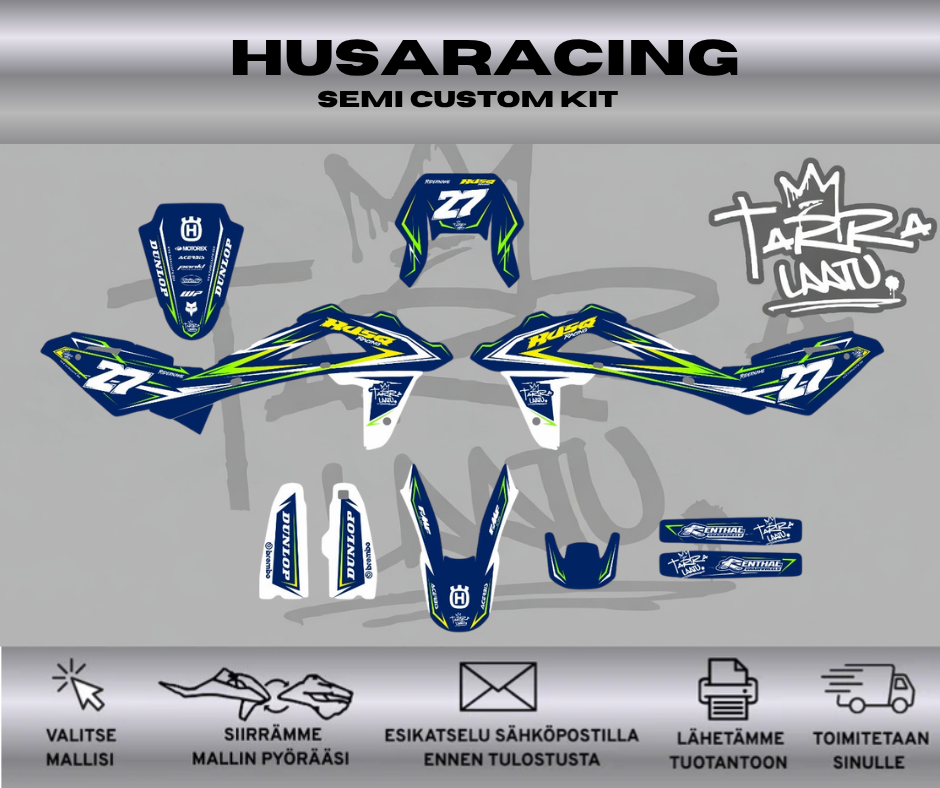 HUSARACING Husqvarna WR 125 2008-2013 Tarrasarja