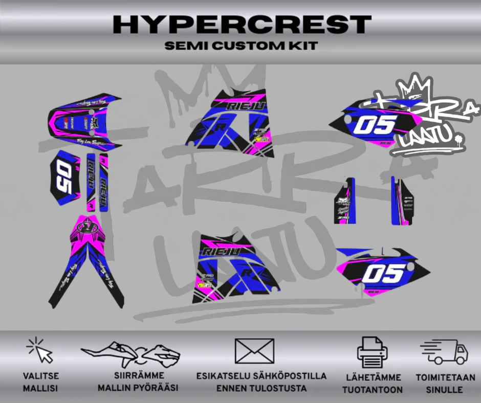 HYPERCREST Rieju 50 MRX Tarrasarja