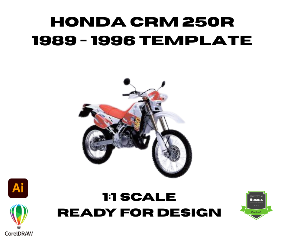 Honda CRM 250R 1989 - 1996 Template