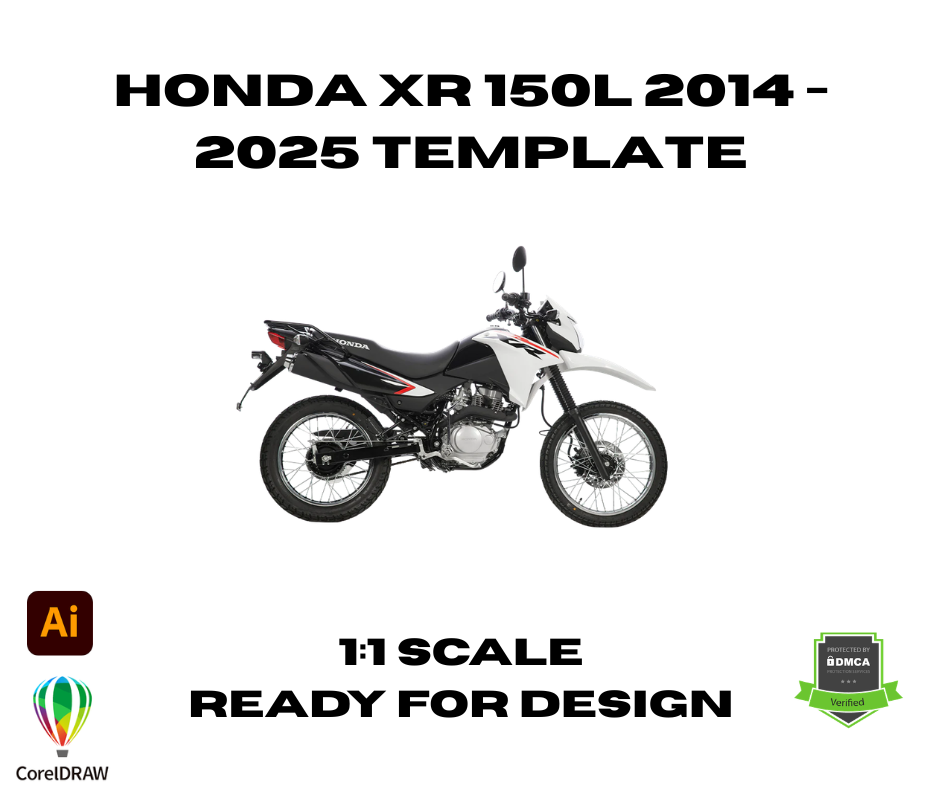Honda XR 150L 2014 - 2025 Template