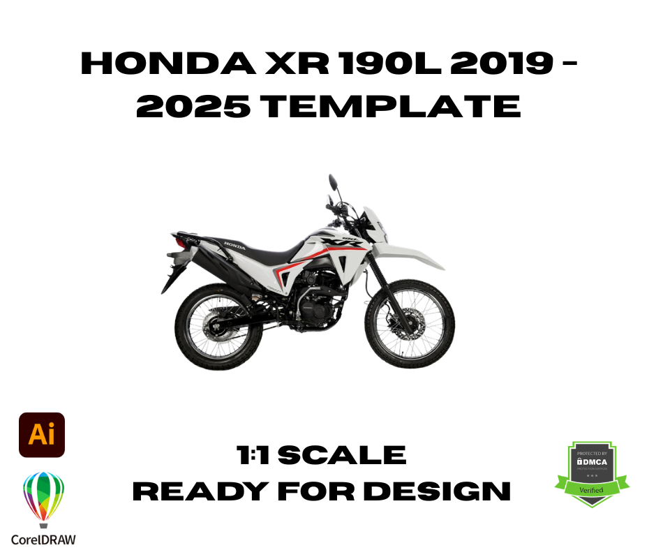 Honda XR 190L 2019 - 2025 Template