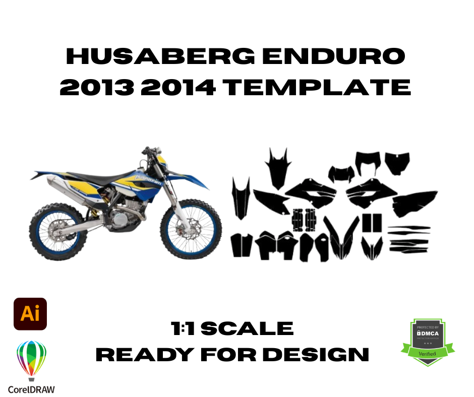 Husaberg Enduro 2013 2014 Template