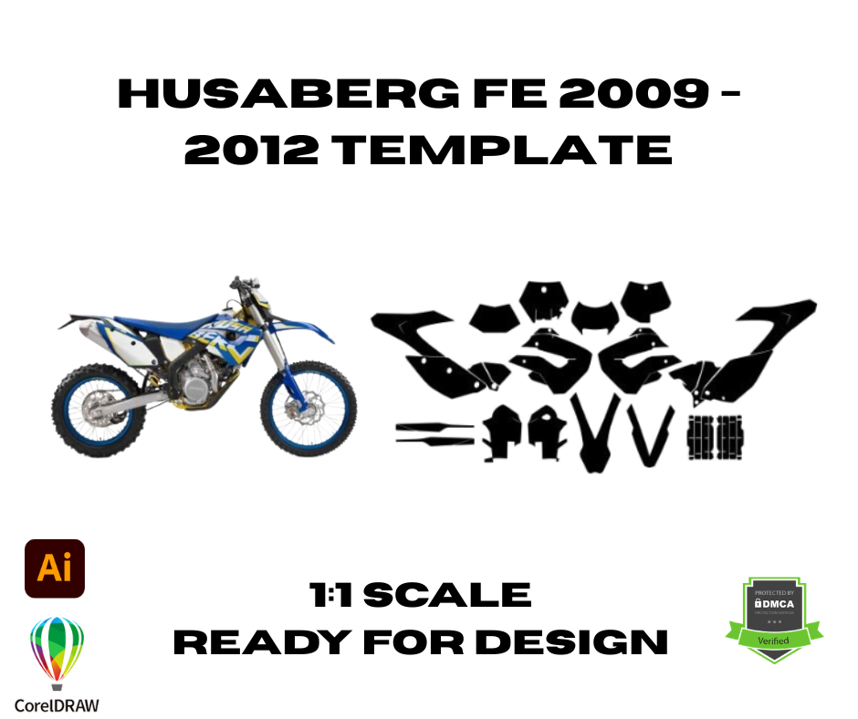 Husaberg FE 2009 - 2012 Template