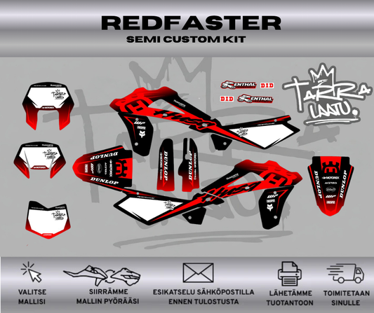 REDFASTER Husqvarna SM 125cc 2006-2012 Tarrasarja