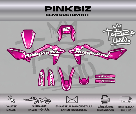 PINKBIZ Husqvarna WR 125 2008-2013 Tarrasarja