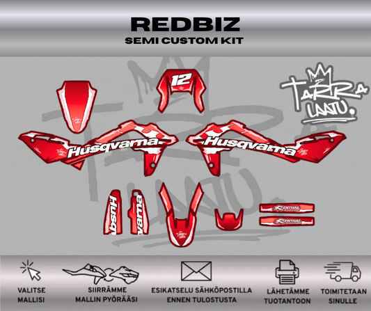 REDBIZ Husqvarna WR 125 2008-2013 Tarrasarja
