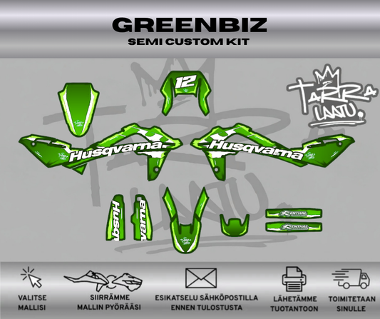 GREENBIZ Husqvarna WR 125 2008-2013 Tarrasarja