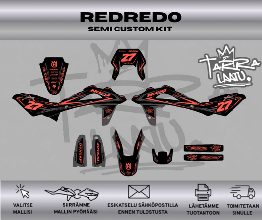 REDREDO Husqvarna WR 125 2008-2013 Tarrasarja