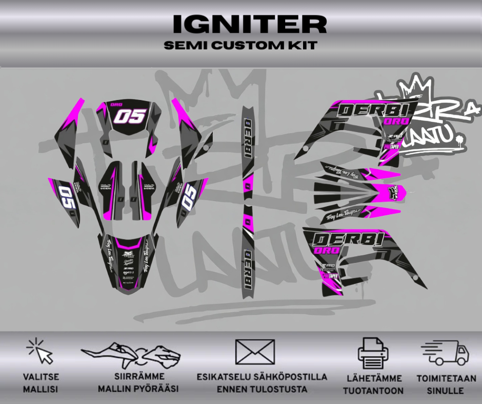 IGNITER Derbi 50 2018-2021 Tarrasarja