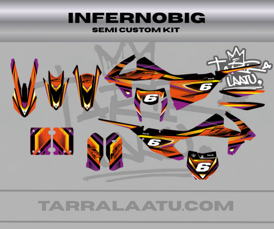 INFERNOBIG KTM EXC / XC / XCF 2017-2019 Tarrasarja