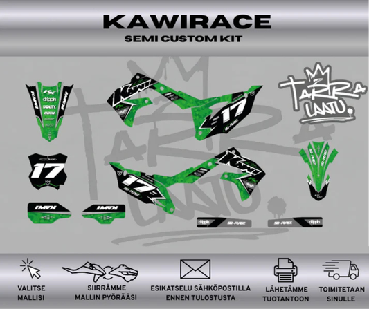KAWIRACE Kawasaki KX450f 2019 - 2023 KX250f 2021 - 2024 Tarrasarja