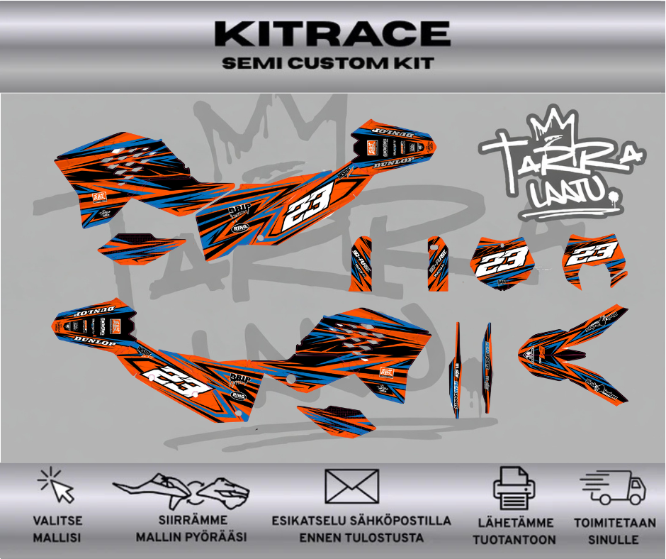 KITRACE KTM EXC / EXC-F / SX / SX-F (2008-2011) Tarrasarja