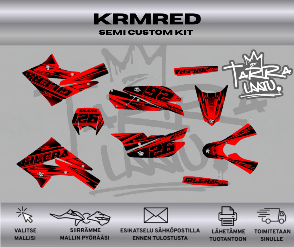 KRMRED Gilera SMT / RCR 2011-2017 Tarrasarja