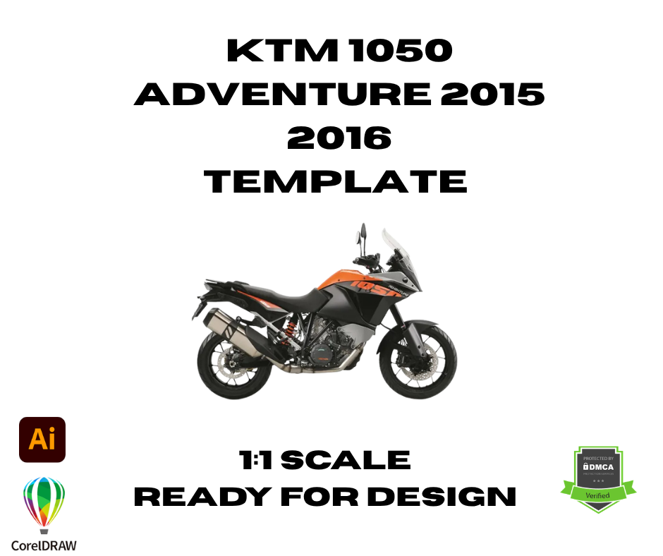 KTM 1050 Adventure 2015 2016 Template