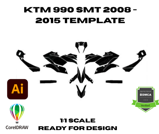 KTM 990 SMT 2008 2009 2010 2011 2012 2013 2014 2015 Template