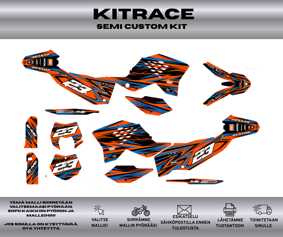 KITRACE KTM EXC / EXC-F / SX / SX-F (2008-2011) Tarrasarja