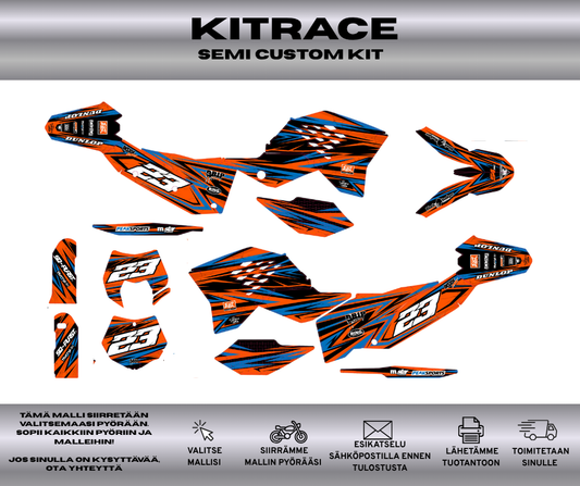 KITRACE KTM EXC / EXC-F / SX / SX-F (2008-2011) Tarrasarja
