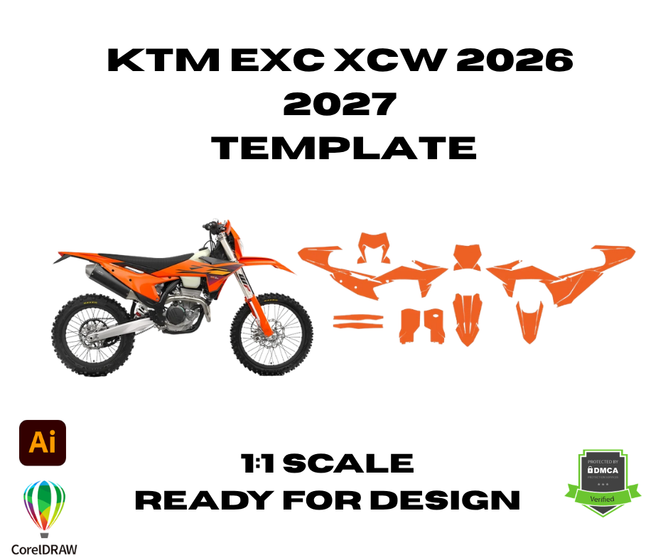 KTM EXC XCW 2026 2027 Template