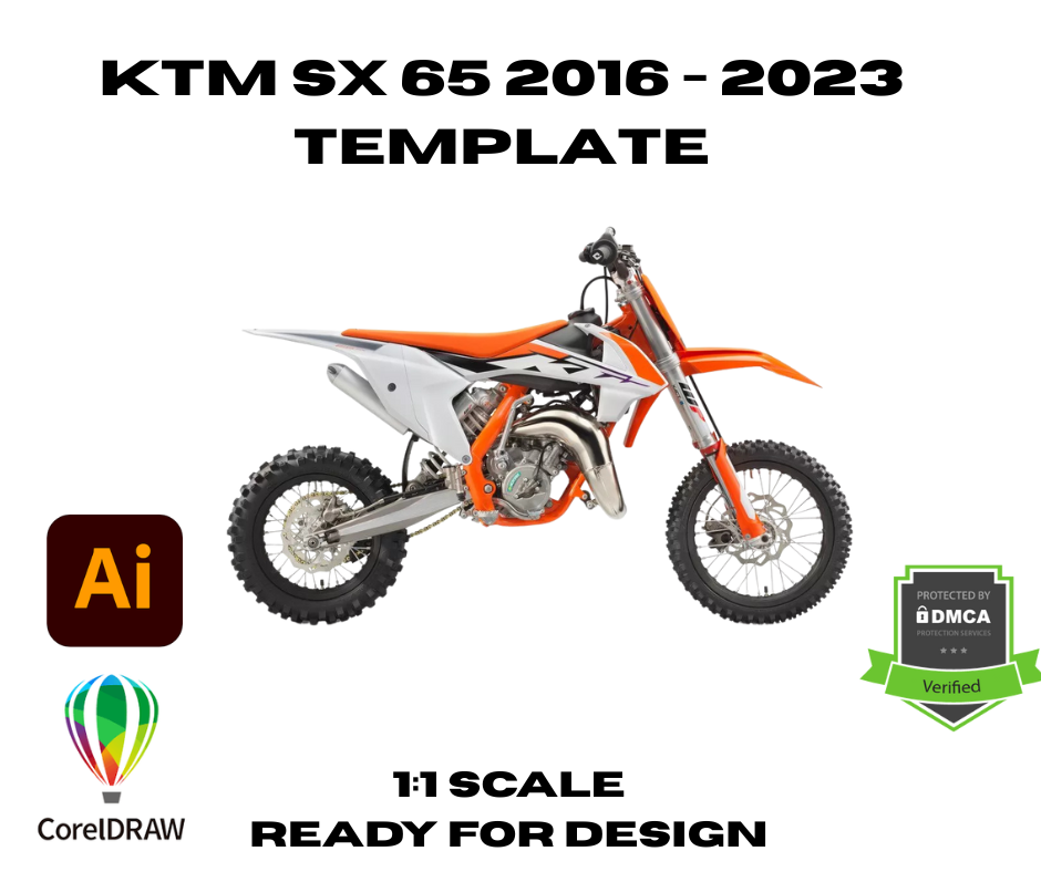 KTM SX 65 2016 - 2023 Template