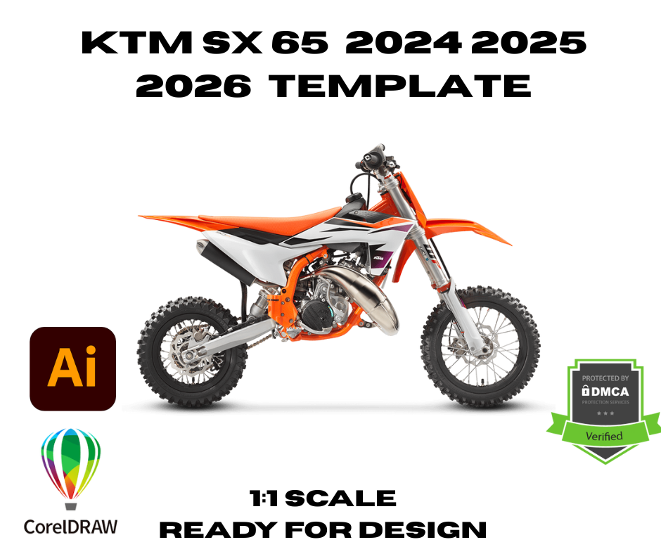 KTM SX 65 2024 2025 2026 Template