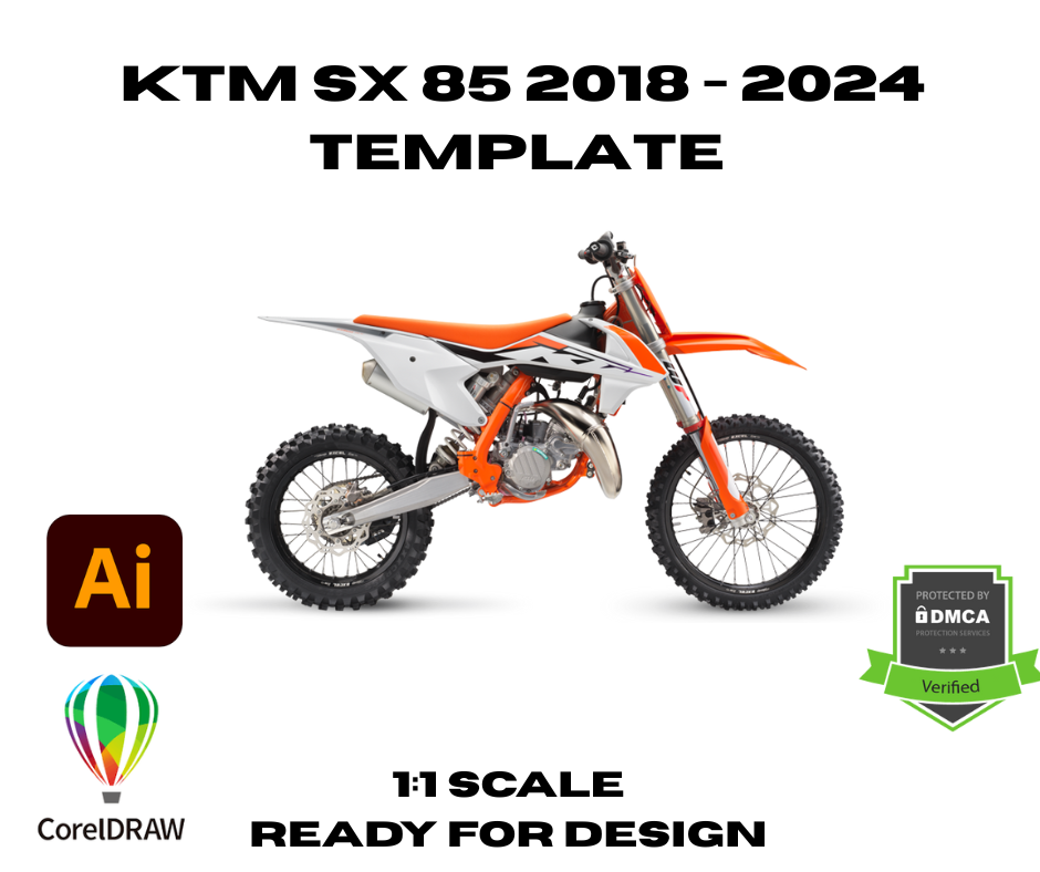 KTM SX 85 2018 - 2024 template