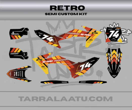 KTM EXC / EXC-F 2024-2025 RETRO Tarrasarja
