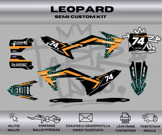KTM SX/SX-F XC/XC-F 2023-2024 LEOPARD Tarrasarja